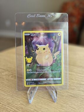Pokemon Celebrations- Pikachu Full Art 25th Anniversary Trading Card